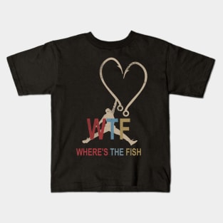 WTF Where's The Fish Kids T-Shirt